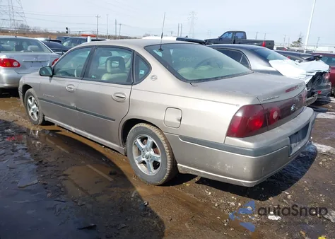 2003 Chevrolet Impala Ls from USA, damaged, VIN 2G1WH52K039217839